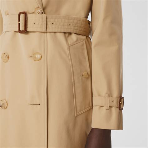 burberry harbourne long honey|Long Waterloo Heritage Trench Coat in Honey .